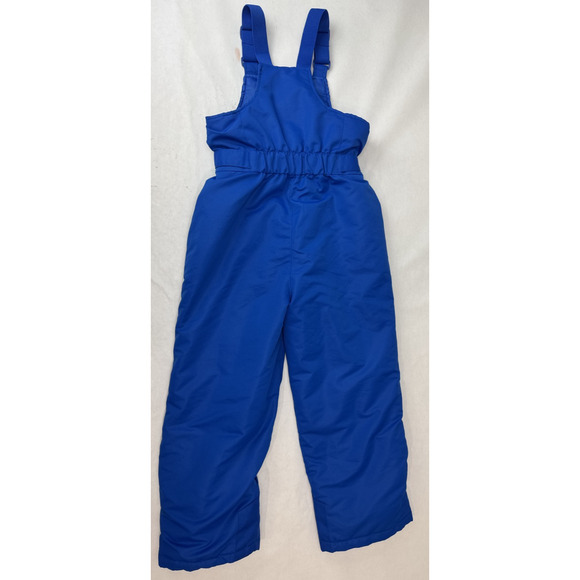 Swiss Tech Snow Ski Suit Bib Overalls Pants Blue Adjustable Waist Kids Medium 8 - Picture 2 of 12